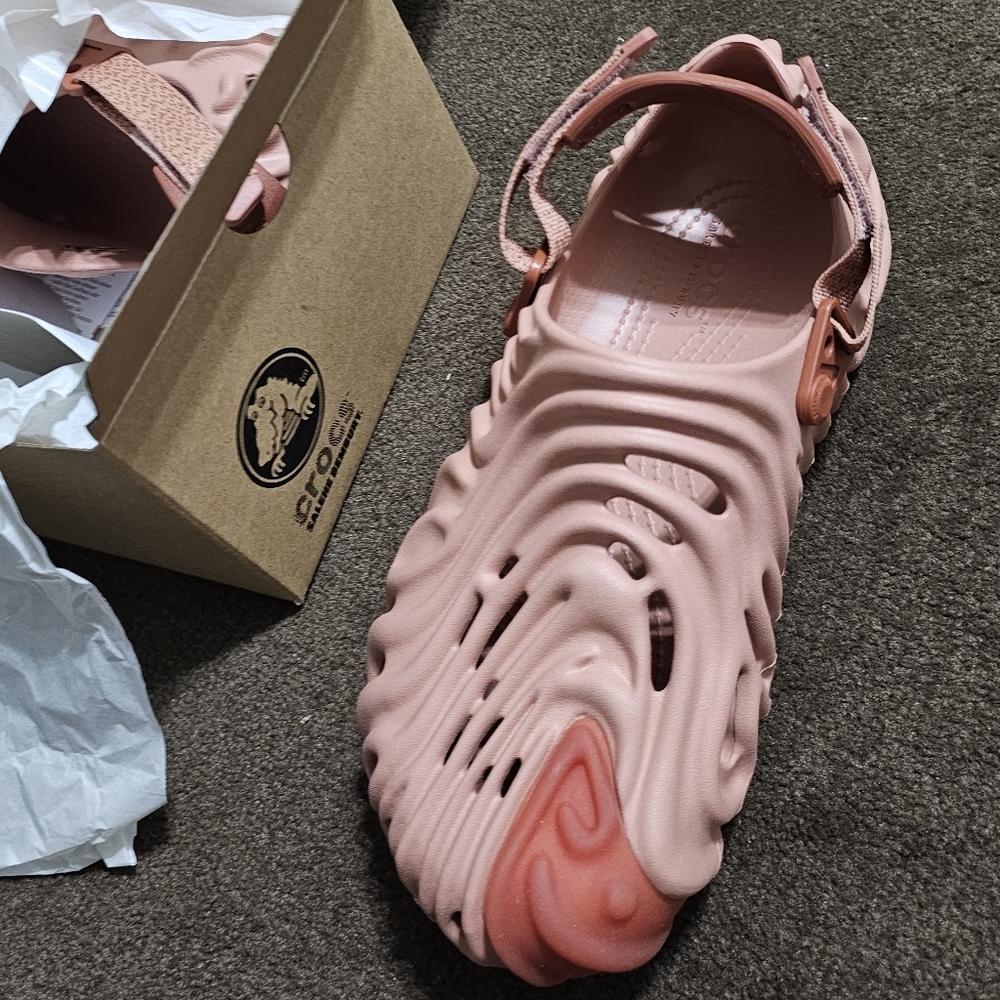 Salehe Bembury Crocs US size m9 w11 pale blush